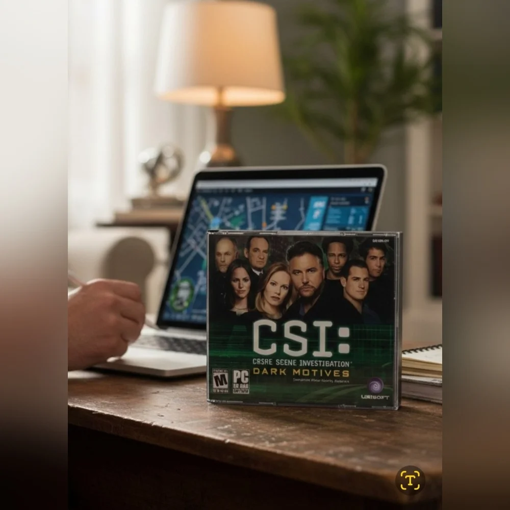 CSI: Crime Scene Investigation Dark Motives (PC CD-ROM 2004) Ubisoft Interactive